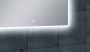 Wiesbaden Badkamerspiegel Quatro | 100x60 cm | Rechthoekig | Directe en indirecte LED verlichting | Touch button | Met verwarming - Thumbnail 6