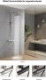 Wiesbaden Regendouche set Ribbd | Opbouw | Thermostaatkraan | 2-weg | hoh 15 cm | 2-hendel | Rond | Geborsteld staal - Thumbnail 2