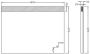 Wiesbaden Badkamerspiegel Single | 100x60 cm | Rechthoekig | Directe en indirecte LED verlichting | Touch button | Met verwarming - Thumbnail 7