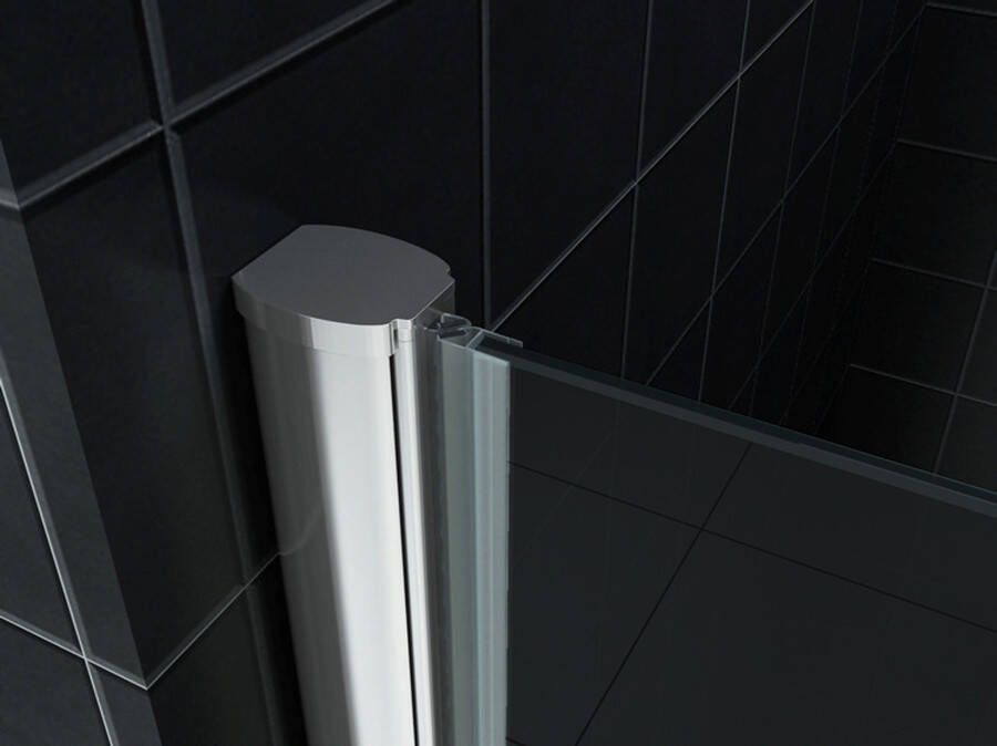 Wiesbaden Smoke draaideur rookglas 70x200 cm