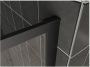 Wiesbaden Square inloopdouche 100x200 cm nano coating zwart mat - Thumbnail 4