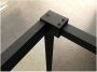 Wiesbaden Square inloopdouche 110x200 cm nano coating zwart mat - Thumbnail 3