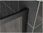 Wiesbaden Square inloopdouche 120x200 cm nano coating zwart mat - Thumbnail 4