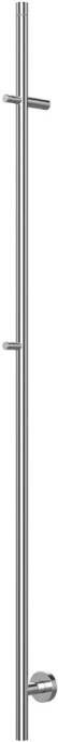 Wiesbaden Staafhanddoekradiator Callista | 150x6.3 cm | Elektrisch | 60 watt | Geborsteld staal