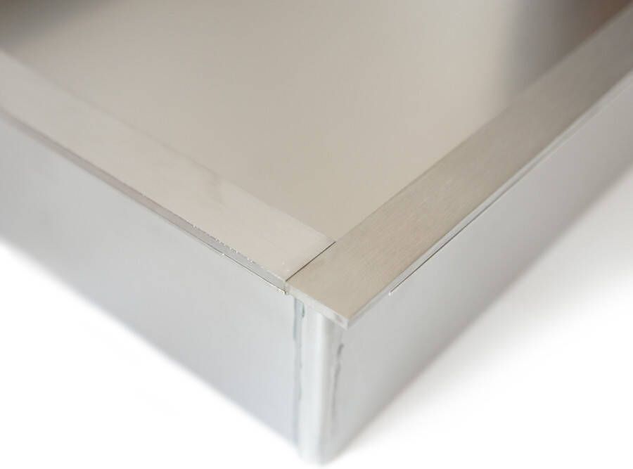 Wiesbaden Wandnis Demis | Inbouw | 30x30x10 cm | 1 vak | RVS