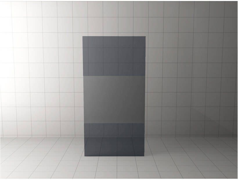 Wiesbaden Glasplaat Slim | 110x200 cm | Nano | Rook- met melkglas