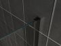 Wiesbaden Thinline profiel set 200 cm met stabilisatiestang 120 cm zwart mat - Thumbnail 6