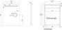 Wiesbaden Badkamerspiegel met scheerspiegel Tigris | 60x80 cm | Rechthoekig | Directe LED verlichting | Drukschakelaar - Thumbnail 2