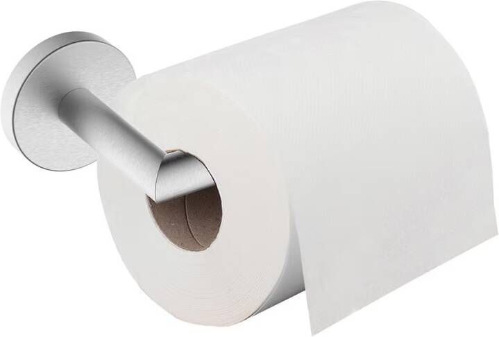 Wiesbaden Toiletrol houder Alonzo | Wandmontage | Messing | RVS Geborsteld