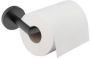 Wiesbaden Toiletrol houder Alonzo | Wandmontage | Messing | Zwart Mat - Thumbnail 3