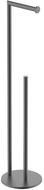 Wiesbaden Toiletrolhouder Alonzo | Vrijstaand | Met reserverolhouder | Messing | Gunmetal