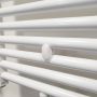 Wiesbaden Universele bevestiging set voor handdoek radiator wit - Thumbnail 2