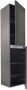 Wiesbaden Badkamerkast Vision Hangend 35x160x35cm MDF Houtnerf Grijs Softclose Greeploos - Thumbnail 2