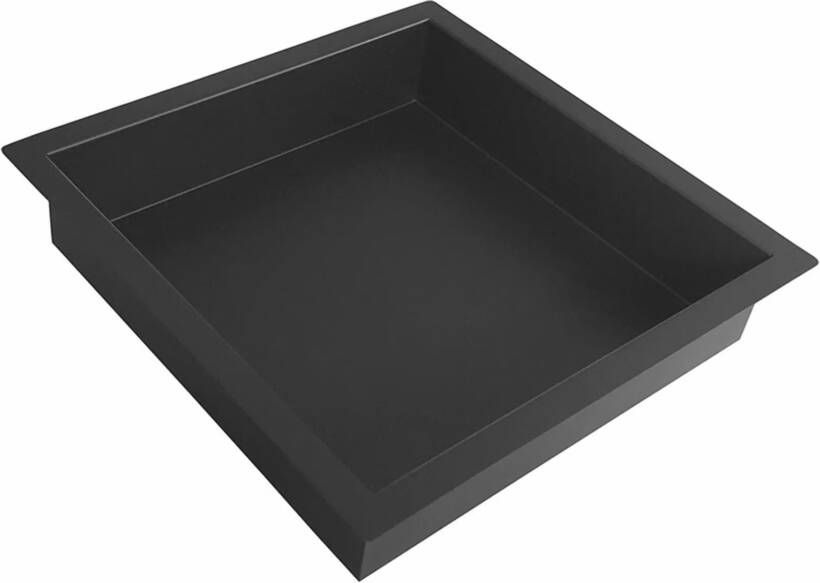 Wiesbaden Wandnis Demis | Inbouw | 30x30x10 cm | 1 vak | Zwart mat