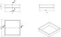 Wiesbaden Wandnis Demis | Inbouw | 30x30x7 cm | 1 vak | RVS - Thumbnail 4