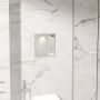 Wiesbaden Wandnis Demis | Inbouw | 30x30x7 cm | Met verlichting | 1 vak | Rvs look - Thumbnail 4