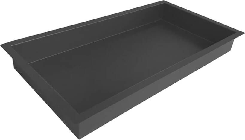 Wiesbaden Wandnis Demis | Inbouw | 60x30x7 cm | 1 vak | Zwart mat