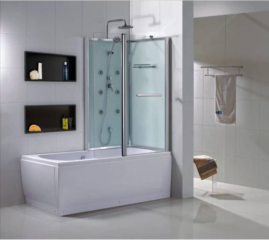 Wiesbaden Wandnis Demis | Inbouw | 60x30x7 cm | 1 vak | Zwart mat