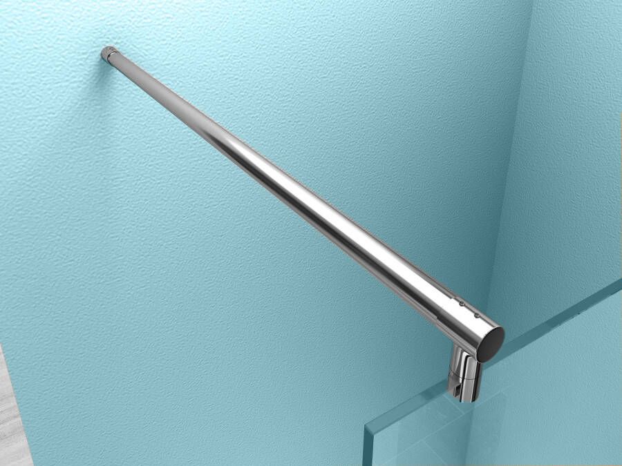 Xellanz Eco inloopdouche 500x2000x8 mm nano helder glas chroom