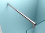 Diamond Line Inloopdouche Eco 140x200cm Antikalk Helder Glas Chroom Profiel 8mm Veiligheidsglas Easy Clean - Thumbnail 11
