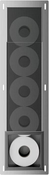 Xellanz Reserverolhouder Rocko | Inbouw | Incl.Inzetstuk | Messing | Gunmetal