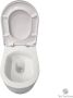 Xellanz Toiletpot Hangend Jinny 55x36x34 5cm Wandcloset Keramiek Diepspoel Nano Coating EasyClean Glans Wit met Softclose Toiletbril - Thumbnail 7