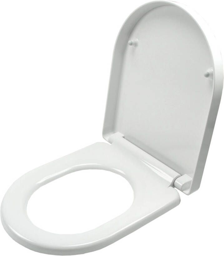 oud Ineenstorting voorspelling Xellanz Toiletbril DeeLine Softclose en Quickrelease Toiletzitting  43.5x35.6x4cm Wit - Sanitair.nl