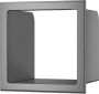 Xellanz Toiletrolhouder set Rocko | Zonderklep | Met reserverolhouder | Gunmetal - Thumbnail 4