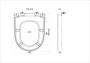 Xellanz Toiletzitting Vilona | Sofclose met quick-release | Duroplast | Wit glans - Thumbnail 2