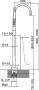 Xenz Vrijstaande badkraan Duero | Hoogte uitloop 84.5 cm | Draaibare uitloop | Mengkraan | Rond | RVS look - Thumbnail 2