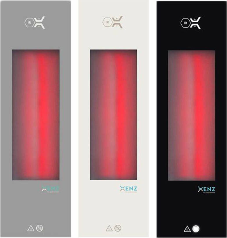 Xenz Feel Good Shower M infrarood inbouw 68x20 cm wit