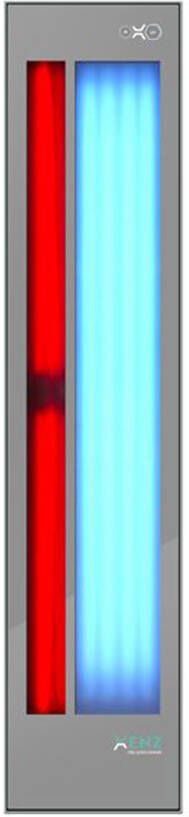 Xenz Feel Good Shower UV en infrarood 180 185x40x17 cm grijs