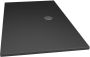 Xenz Douchevloer Flat Plus | 100x80 cm | Incl.Afvoersifon-Chroom | Acryl | Rechthoekig | Zwart mat - Thumbnail 3