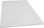 Xenz Douchevloer Flat Plus | 120x80 cm | Incl.Afvoersifon-Chroom | Acryl | Rechthoekig | Zwart mat - Thumbnail 3