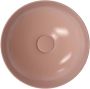 Xenz George waskom rond 37 cm keramiek rose mat - Thumbnail 2