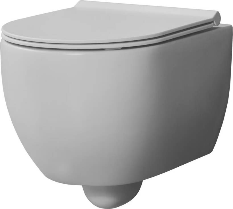 Xenz Gio toiletzitting soft met quick release cement mat