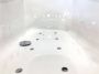 Xenz Whirlpool bad Kristal | 170x75 cm | Acryl | Pneumatisch | Luchtsysteem | Wit glans - Thumbnail 2
