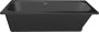 Xenz Ligbad Inbouw Aruba Rechthoek 1-2 Persoons Duobad 75x170x45cm Acryl Ebony Zwart Mat met Poten - Thumbnail 10