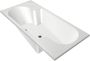 Xenz Ligbad Parel | Inbouw | 190x90 cm | Incl.Badafvoer | Met overloop | Acryl | Glans wit - Thumbnail 7