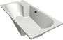 Xenz Ligbad Parel | Inbouw | 190x90 cm | Incl.Badafvoer | Met overloop | Acryl | Glans wit - Thumbnail 8