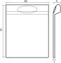 Xenz Badkussen Prestige 37x30cm zwart - Thumbnail 5