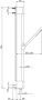 Xenz Pure Glijstangset 70cm met geïntegreerde wandinlaat chroom Hoogglans PU5960-51 - Thumbnail 2