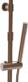 Xenz Regendouche set Duero | Opbouw | 30 cm | Thermostaatkraan | Telescopisch | Brons geborsteld PVD coating - Thumbnail 3