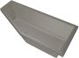 Xenz Society 160 ligbad 160x90cm met overloop zonder afvoer Hoekopstelling rechts Acryl Edelweiss mat 6882-03 - Thumbnail 13