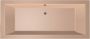 Xenz Ligbad Inbouw Society Rechthoek 1-2 Persoons Duobad 90x180x50cm Acryl Bahama Beige Hoogglans met Poten - Thumbnail 7