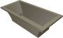 Xenz Ligbad Inbouw Society Rechthoek 1-2 Persoons Duobad 120x190x50cm Acryl Bahama Beige Hoogglans met Poten - Thumbnail 7