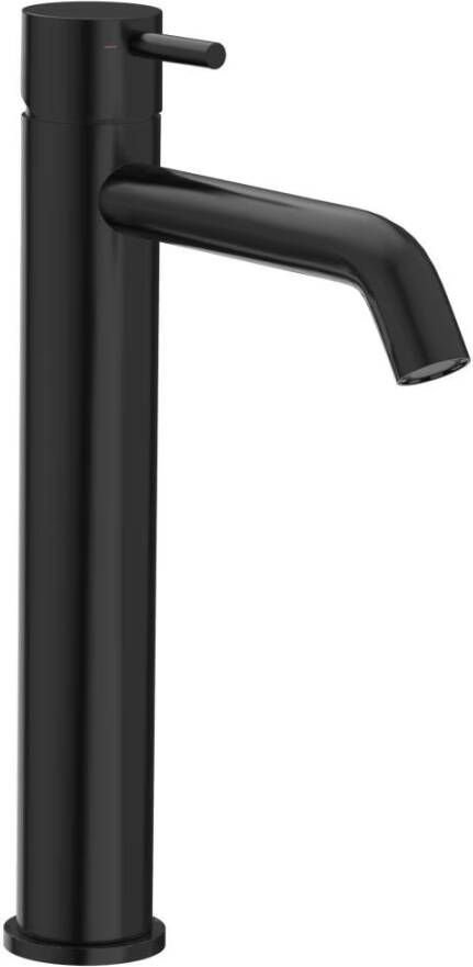 Xenz Wastafelkraan Duero | Opbouw | Mengkraan | Hoog model | Ebony (zwart mat)