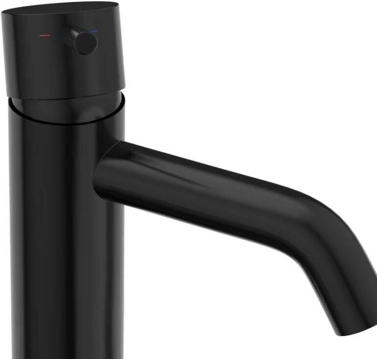 Xenz Wastafelkraan Duero | Opbouw | Mengkraan | Standaard model | Ebony (zwart mat)