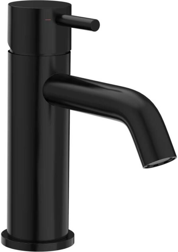 Xenz Wastafelkraan Duero | Opbouw | Mengkraan | Standaard model | Ebony (zwart mat)