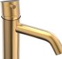 Xenz Wastafelkraan Duero | Opbouw | Mengkraan | Standaard model | Goud geborsteld - Thumbnail 2